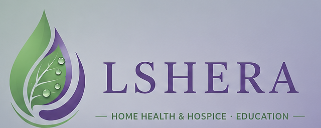 LSHERA logo lockup